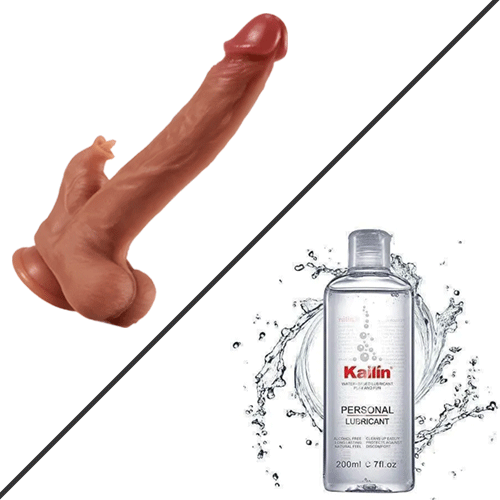 Sexoralab™REED 9 Vibrating 3 Thrusting Tongue Licking & Swing Heating Dildo