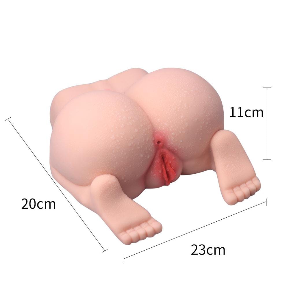 9'' Doggy Style Lifelike Pussy Ass Male Masturbator