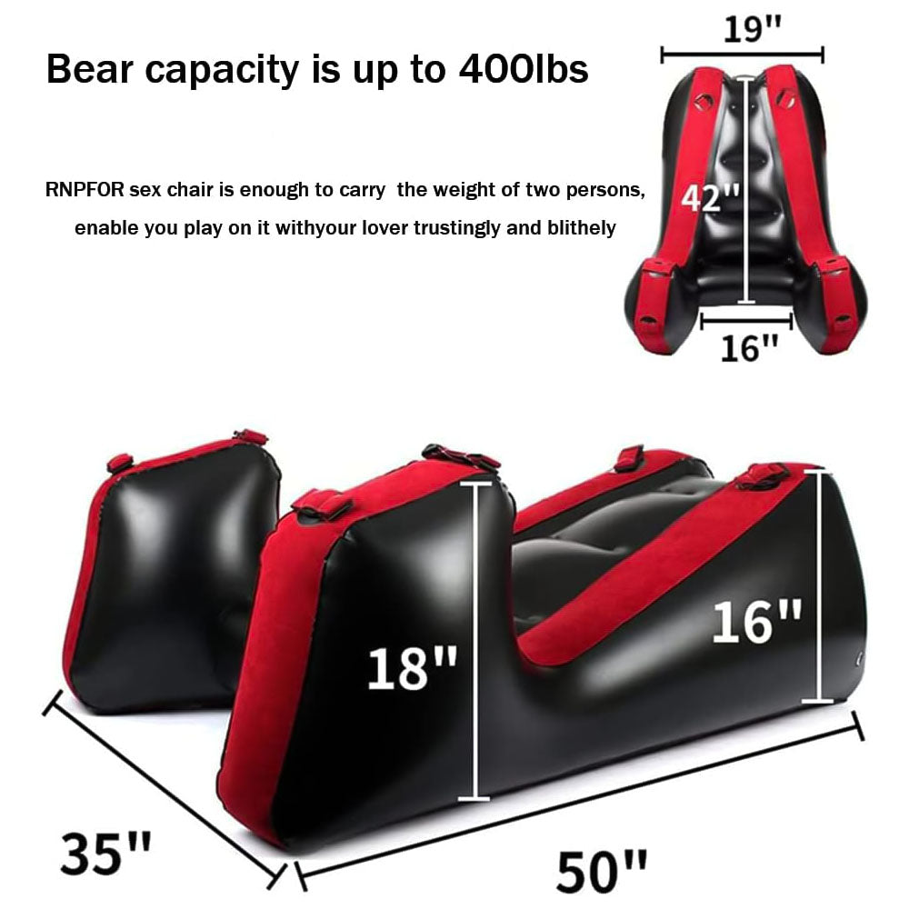 Buyging™ RNPFOR Inflatable Sex Sofa for G-spot Position Aid Sex Pillow for Adult Games