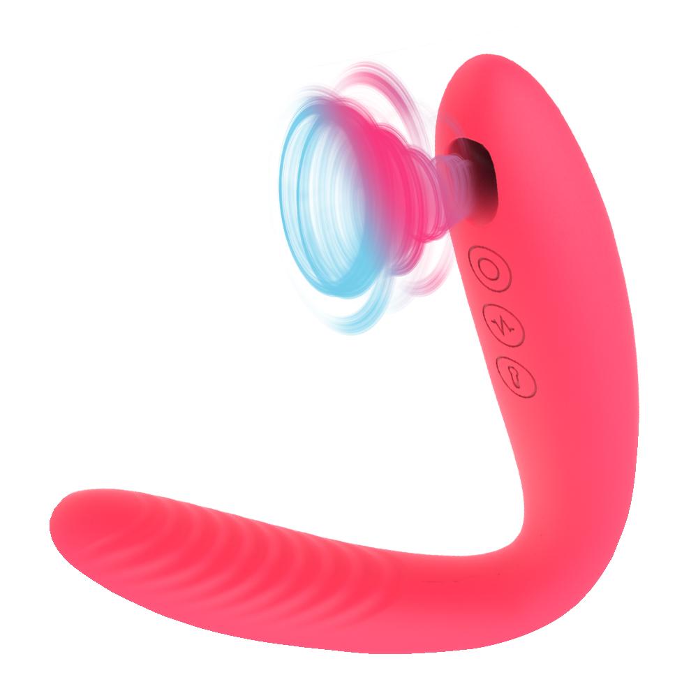 G Spot Vibrator with Clit Sucking