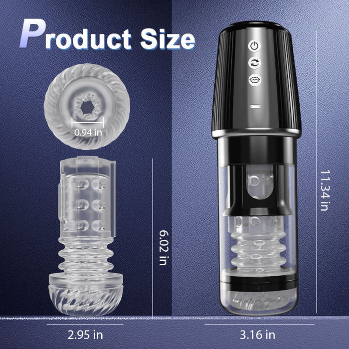 Sexoralab - Widowmaker - Rotating Sucking Masturbation Cup