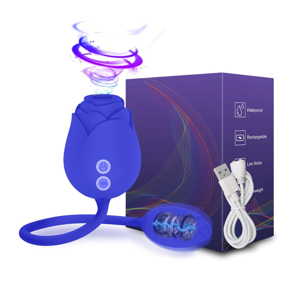 Rose Clit Sucker Vibrators for Women Powerful Clitoris Stimulator Vacuum Sucking Female Love Vibrating Egg Sex Toy for Adults 18