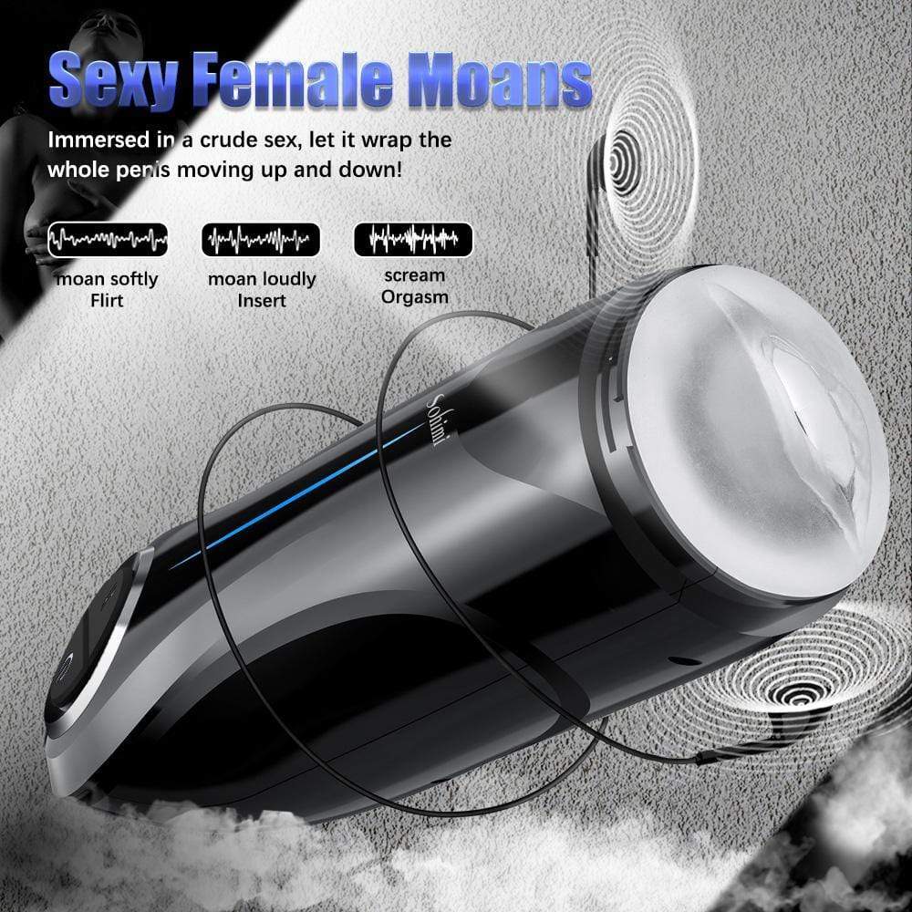 Eliza-Two Button Design Easy to Use Male Masturbator