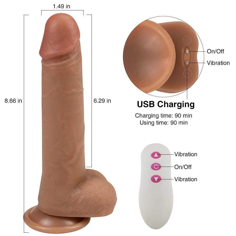 HESPERUS Movable Foreskin Dildo
