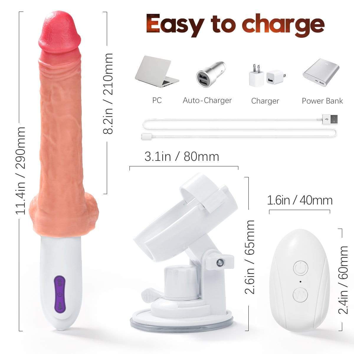 Thrusting & Vibrating Sex Machine