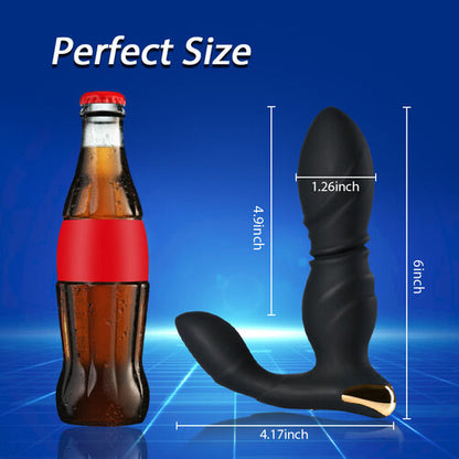 8 Thrusting&Vibrating Modes Waterproof Prostate Massager