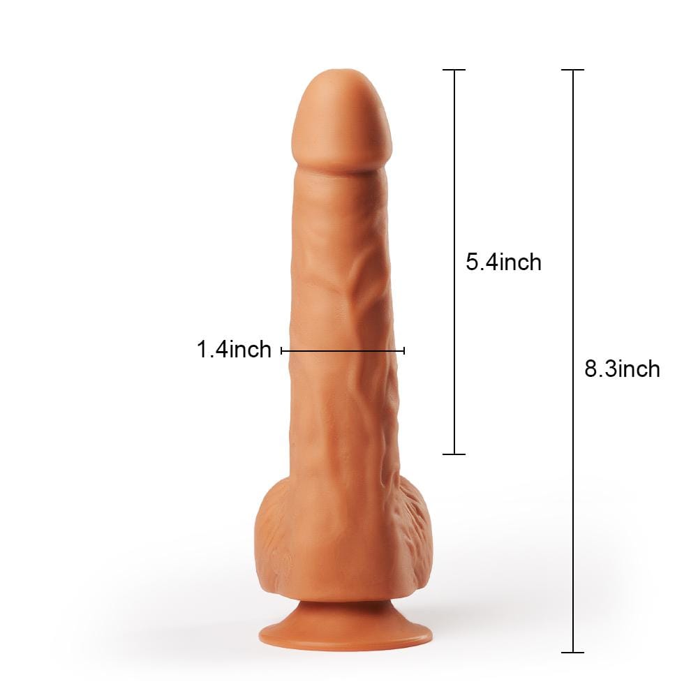 Remote Control Telescoping Rotating Dildo