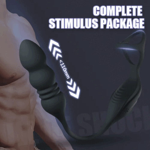 2024 New Dual-motor Powerful Thrusting Vibrating Anal Sex Toys