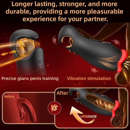 💋Succubus 🎁Double-Headed Enlarging💥9 vibration modes, special trainer for men