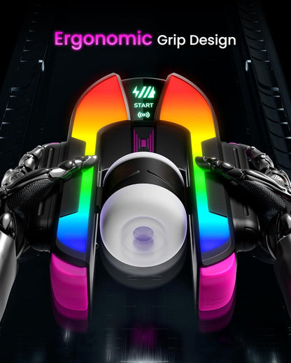 Interstellar Warship Male Masturbator with Advanced AI Interactive Technology