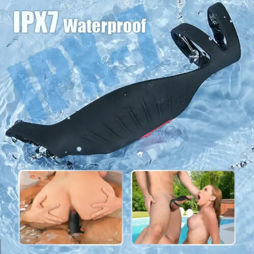 [BIG SALE] SemenSentry - 9 Vibrating Efficient Cock Ring