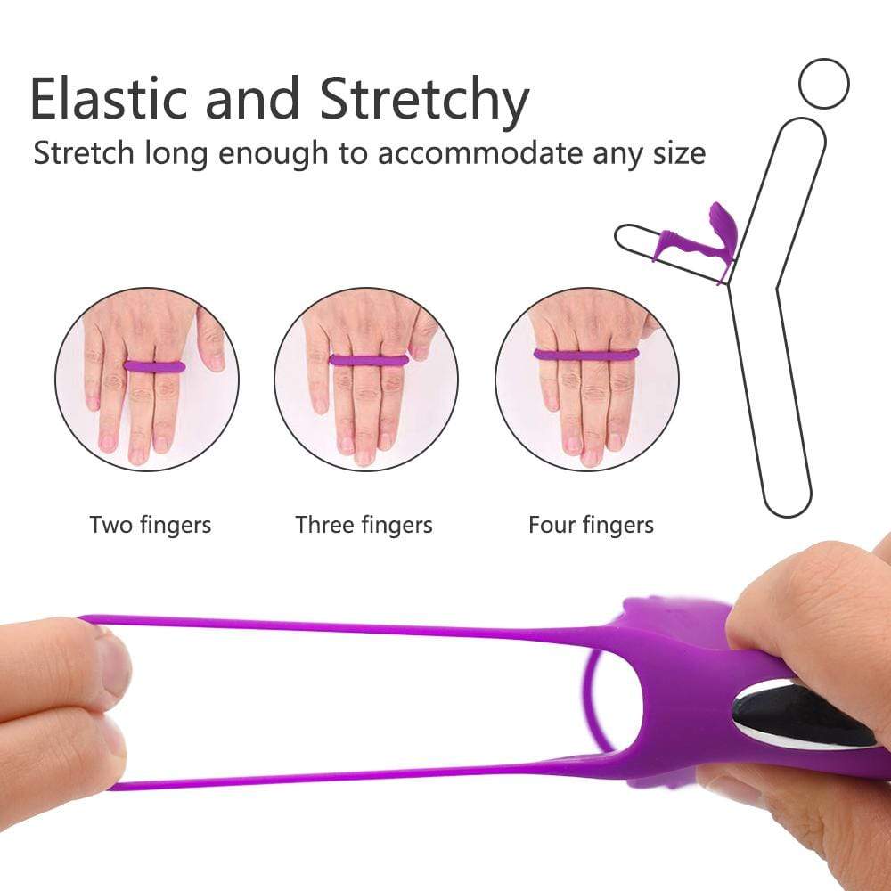 Vibrating penis Ring Sex Toy for Couples