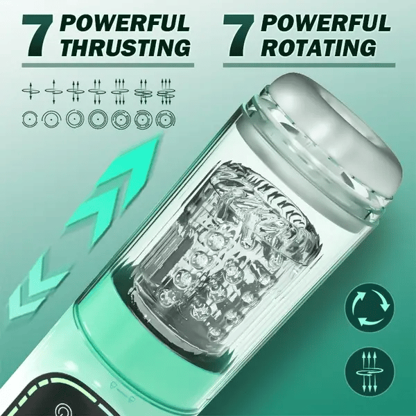 😍 5v1 automatický mužský masturbátor a sací pumpa na penis 🎁