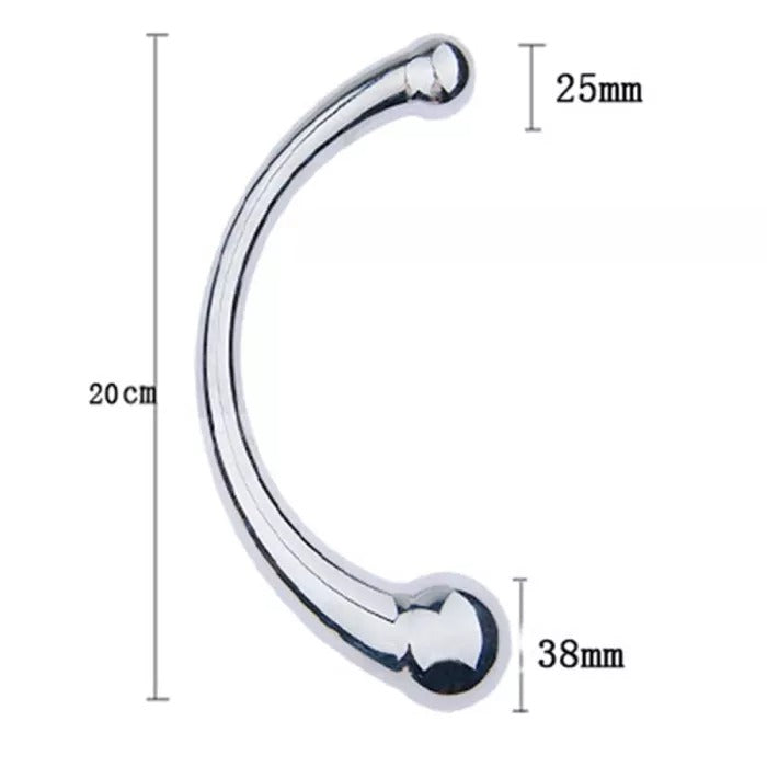 Buyging™ Double-Head Curve Shape Stainless Steel G-Spot Anal Hook
