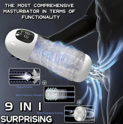 Electric Masturbator Man Cup Suction Massage Function Sex Toy Masturbating for Men Sex Toy for Men Pocket Pussy Masturbators Vibrator