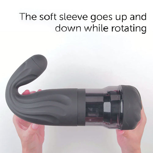 Batman Automatic Retractable Rotating Multi-Frequency Masturbator for Men