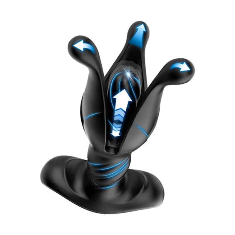 Sexoralab™ 6-in-1 Prostate Massage Male Penis Exercise, Foreplay Flirting Multifunctional 9 Vibrating Telescopic Combination Modes