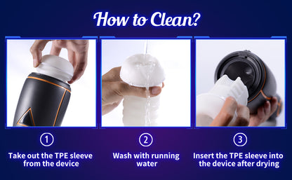 Acmeros LED Touchscreen Panel Male Masturbator Cup