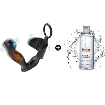 10 Vibrating Heating Ergonomic Prostate Massager