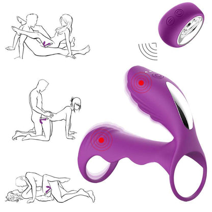Vibrating penis Ring Sex Toy for Couples