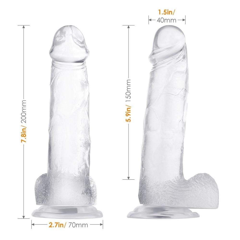 Realistic Flexible 7 inch Dildo
