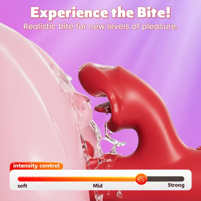 Sexoralab™ G-Bliss Vibrator Women Sex Toy with 9 Flapping Vibrating & 8 Licking Sucking Modes