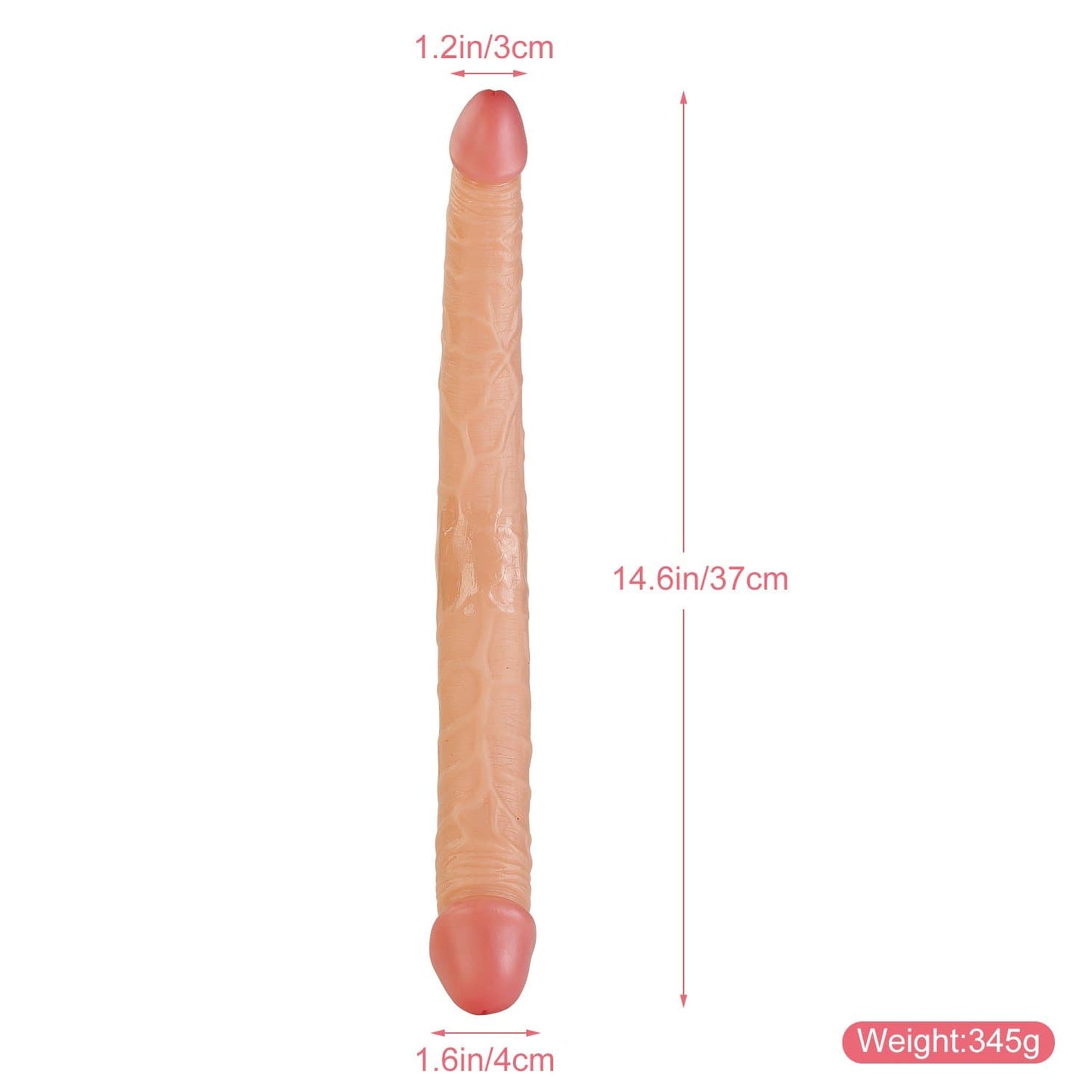 Double-Ended Simulation Dildo Couple Massager