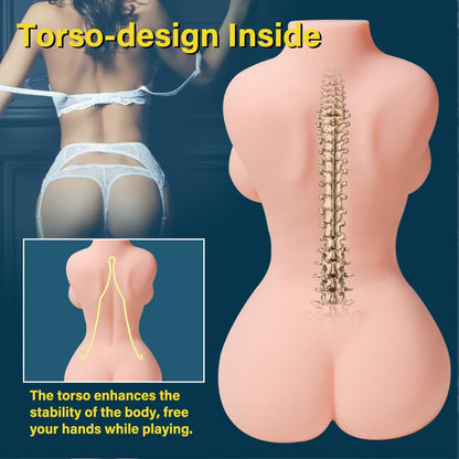 6KG Torso Sex Doll | Half Body Sex Doll