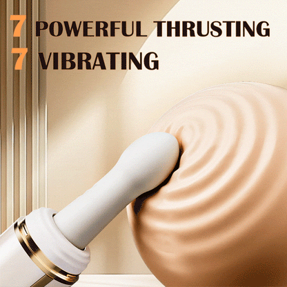 Buyging™ Heating  7 Thrusting 7 Vibrating Heating Sex Machine