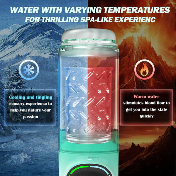 😍 Automatyczny masturbator męski 5 w 1 i pompka ssąca do penisa 🎁