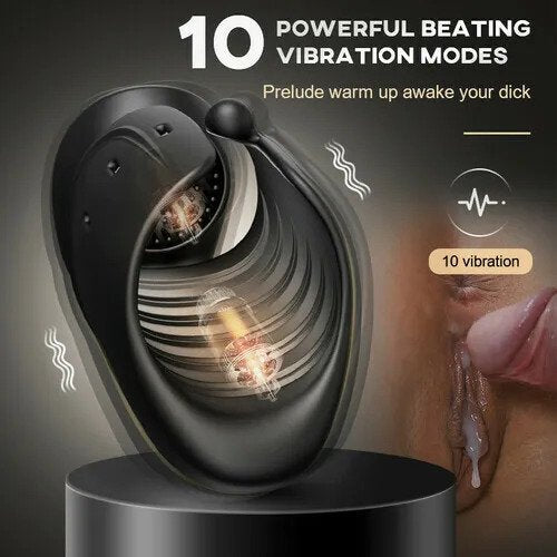 ALIEN Automatic Adjustable Buckle 10 Vibrating Penis Trainer