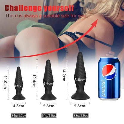 3PCs Vibrating Anal Trainer Set