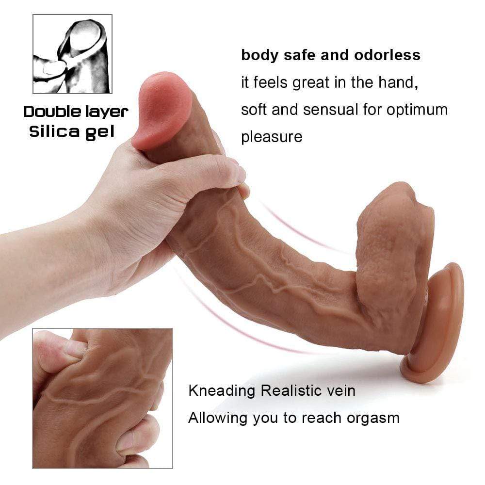 10.6” Huge Liquid Silicone Realistic Dildo