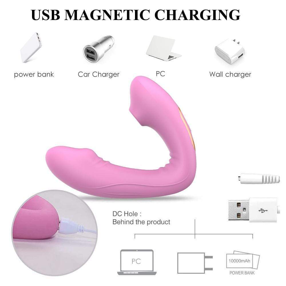 Austin Strapless Clit Sucker Vibrator