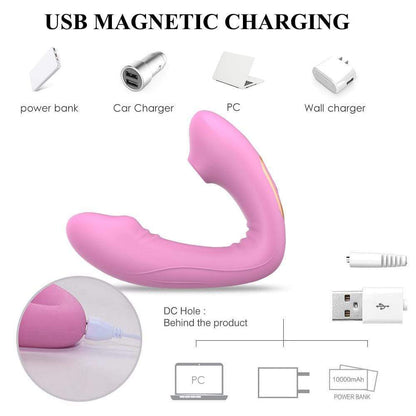 Austin Strapless Clit Sucker Vibrator