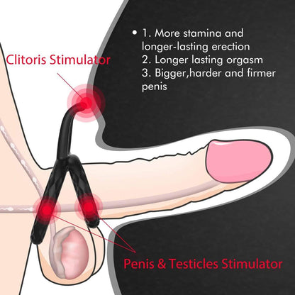 Testicle Ring | Dual Penis Cock Ring