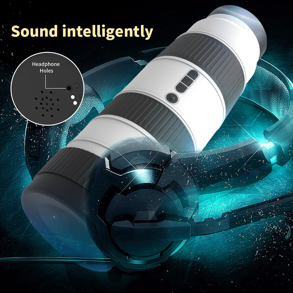 Automatic Pocket Pussy Oral Sex Toy Male Masturbator Cup