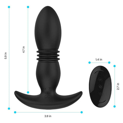 Thrusting Anal Vibrator Prostate Massager
