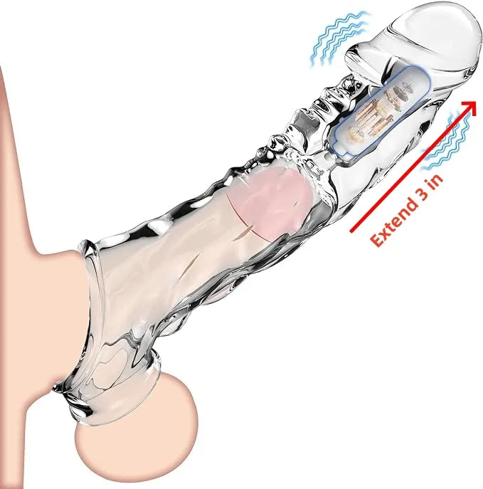 💥💥2025 latest hot style low price 💥💥-Reusable penis extension vibrator😍