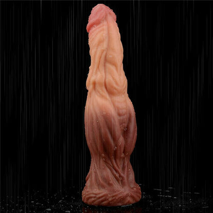 LOVETOY 9.65 Inch Dual-Layered Silicone Extra Large Dildo
