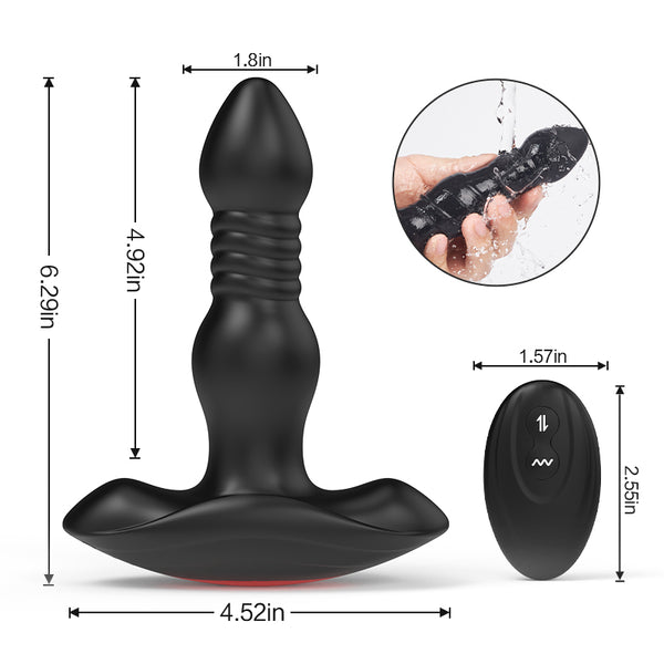 Buyging™ App Control 3 Thrusting 10 Vibrating Prostate Massager