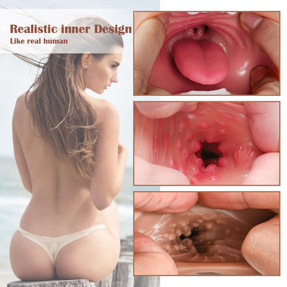 Sexoralab™ Face Designed Pocket Pussy | Realistic Masturbator