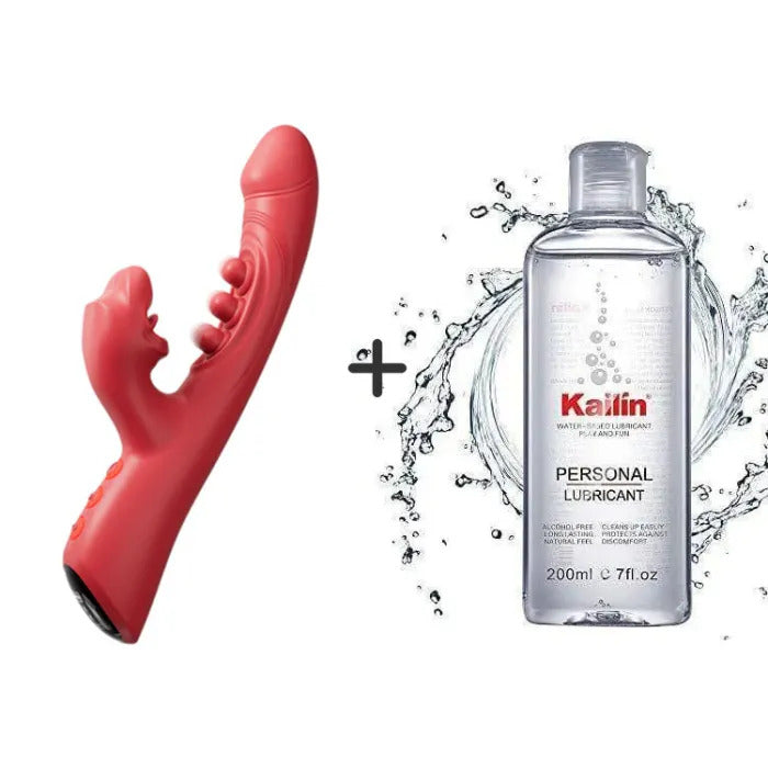 Sexoralab™ G-Bliss Vibrator Women Sex Toy with 9 Flapping Vibrating & 8 Licking Sucking Modes