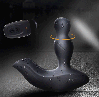 Electric Shock Pulse Man Prostate Massage Vibrators Sex Toy For Men Wireless Rotation Male Anal Butt Plug Stimulator Masturbator