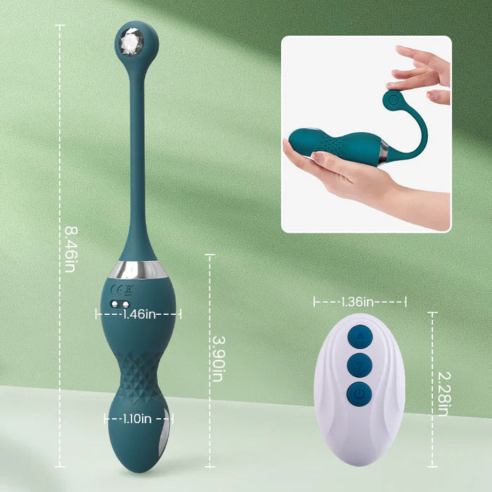Sexoralab™ CLARA - Rotating Clitoral Vibrator & Prostate Massager for Couple