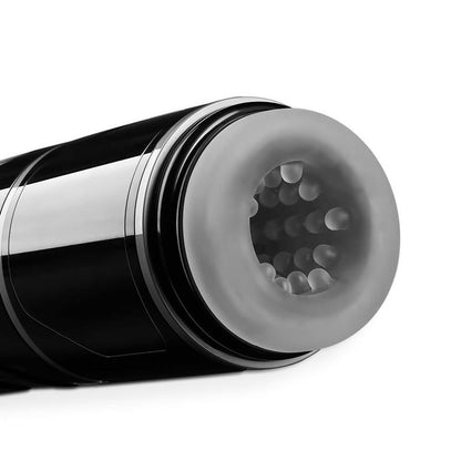 7 Telescoping 7 Spinning Effortless Fun Masturbation Cup with Suction Base