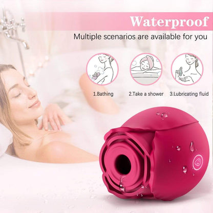 ROSE Vibrator Rose Toy Clit Sucker
