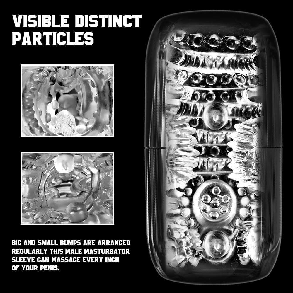 Manual Dual-Channel Masturbation Cup