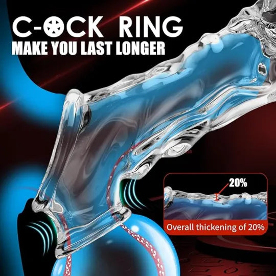 💥💥2025 latest hot style low price 💥💥-Reusable penis extension vibrator😍