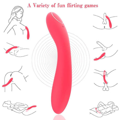 G Spot Vibrator with Clit Sucking